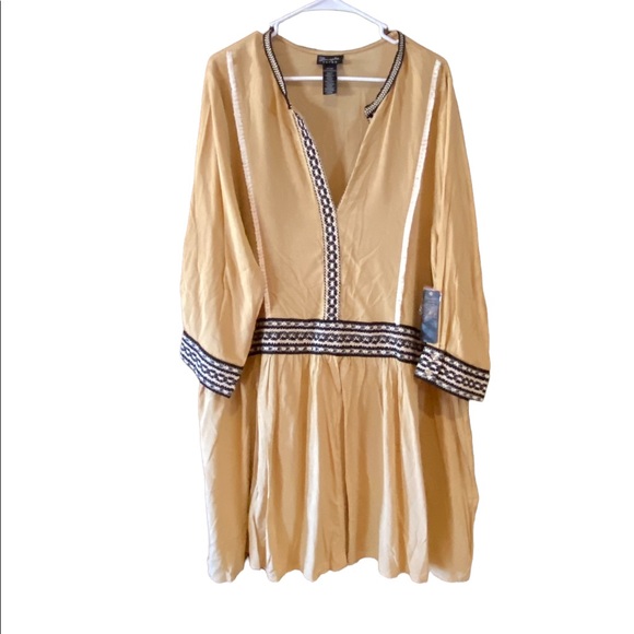 Wrangler Dresses & Skirts - Wrangler Retro Camel  Dress in a Ladies XXL with a great Western Flair!